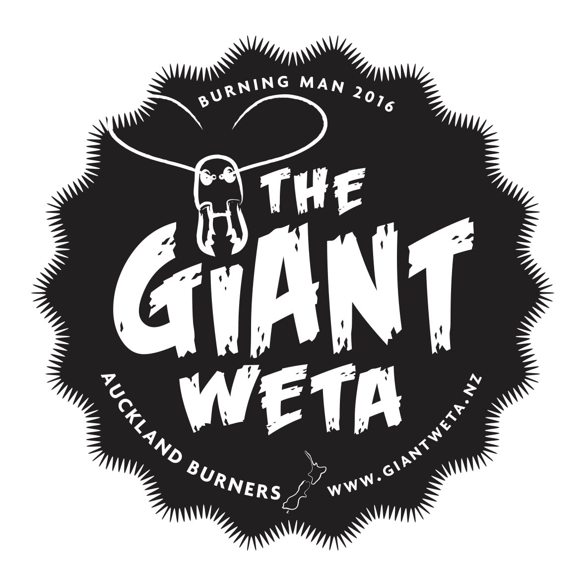 Help The Giant Weta get to the Playa