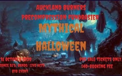 Auckland Burners Mythical Halloween Precompression Fundraiser