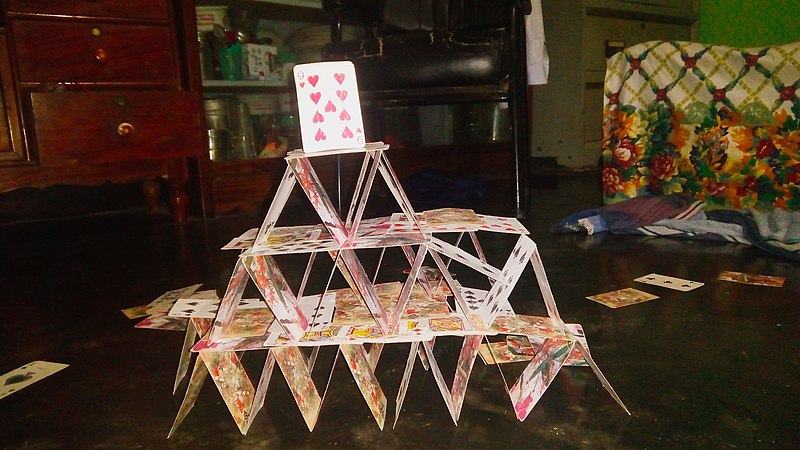 A house of cards