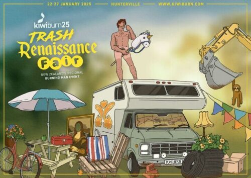 Trash Renaissance Fair poster