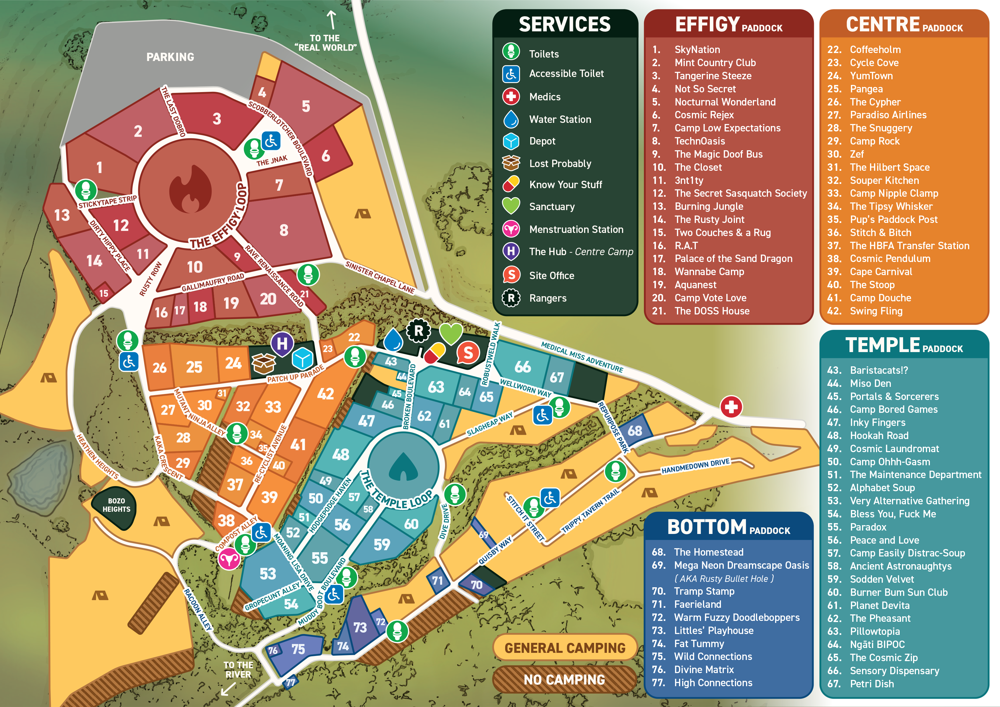 2025 town map